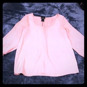 Blouse with black bow back